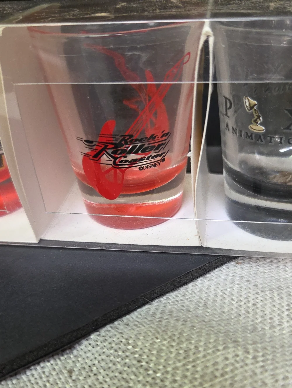 Brand New in box Disney Hollywood Studios Shot Glass Set